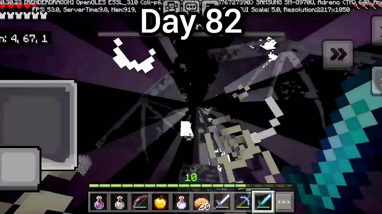 Week 12 of 100 days Minecraft POCKET EDITION!!!