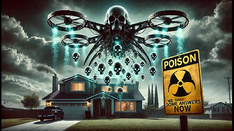 DRONES SPRAYING POISON OVER NJ, HAZMAT REQUIRED TO APPROCH!!!!