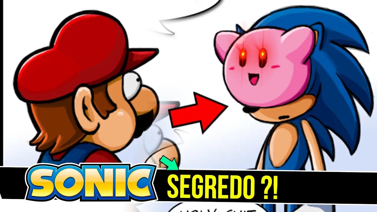 Sonic é o KIRBY #shorts