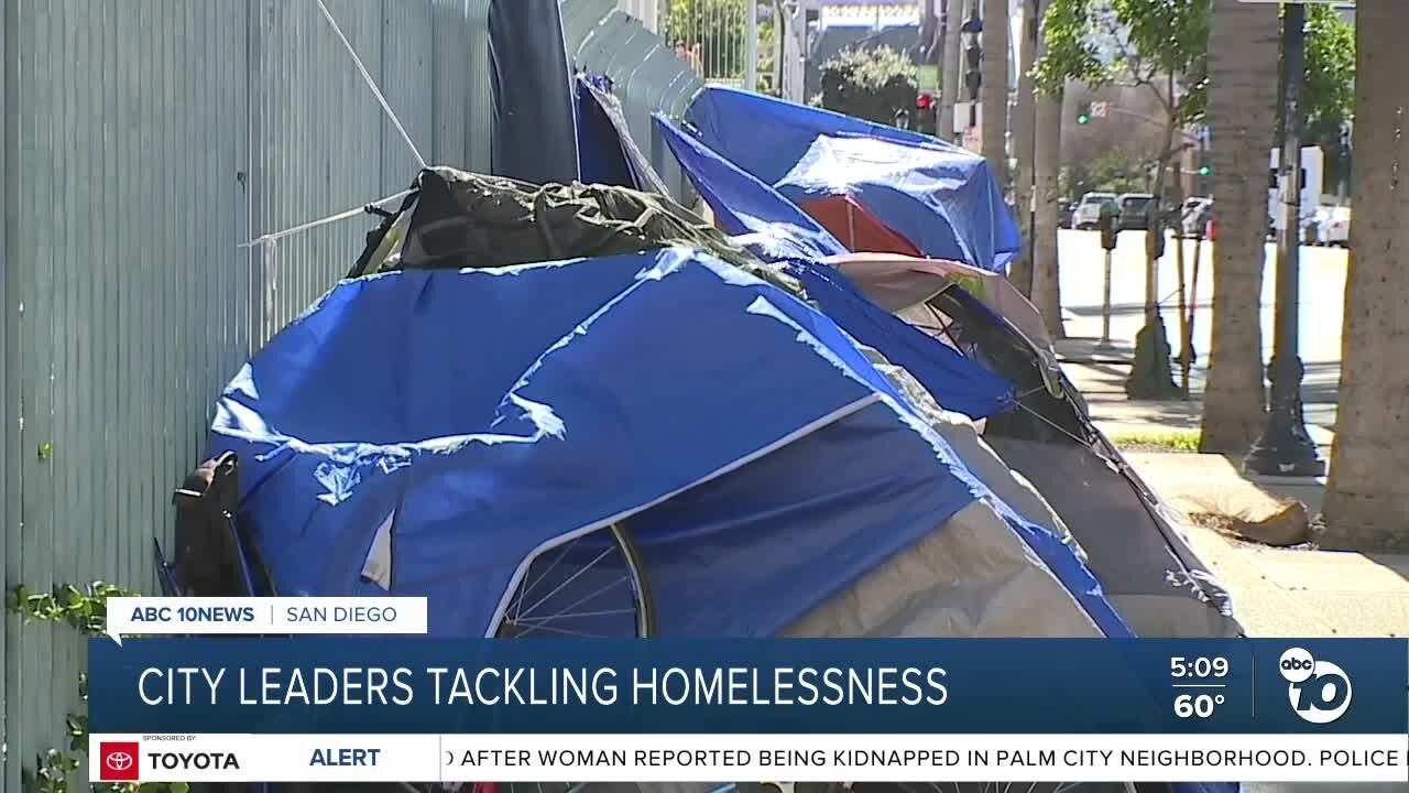 Mayor Gloria, Councilmember Whitburn announce new efforts against homelessness