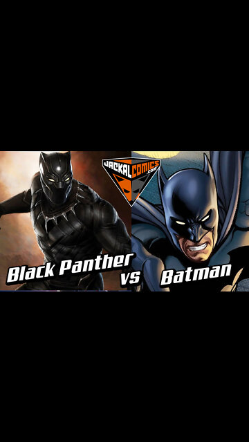 BATMAN vs BLACK PANTHER - Comic Book Battles: Who Would Win In A Fight?