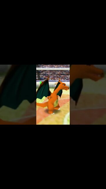 Charizard Uses Fire Punch Gameplay - Pokémon Stadium 2 #Shorts