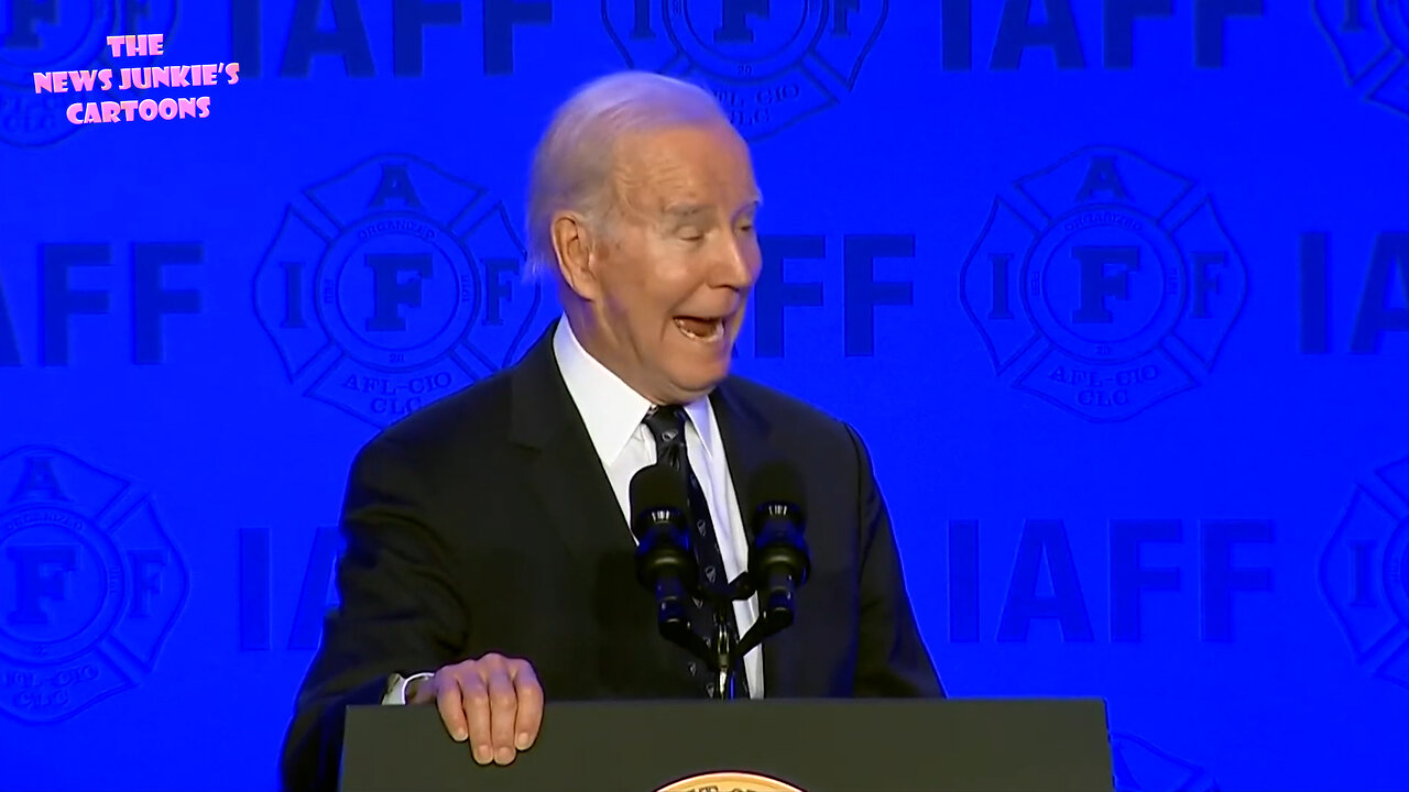 Along with other made up stories, Biden tells about kitchen fire in his house that was under control in 20 mins: "Every piece of furniture had to be replaced... smoke that thick — all three stories."