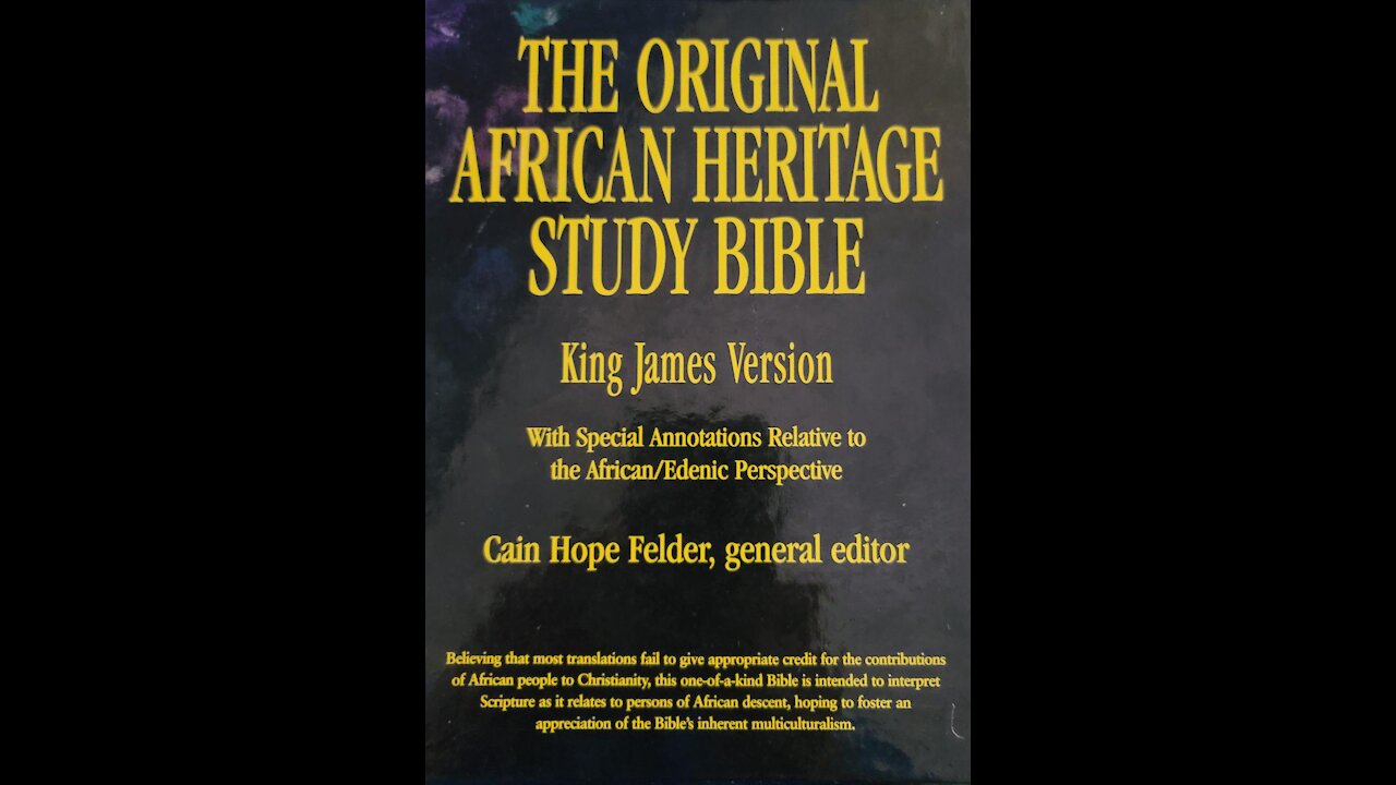 The Original African Heritage Study Bible