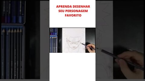 APRENDER A DESENHAR SEU PERSONAGEM DE ANIME FAVORITO - APRENDA DESENHAR ANIMES #shorts