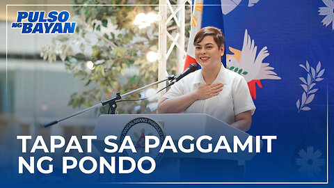 Pagbibigay ng confidential funds sa OVP, ipinaliwanag ng malapit na kaalyado ni VP Sara Duterte