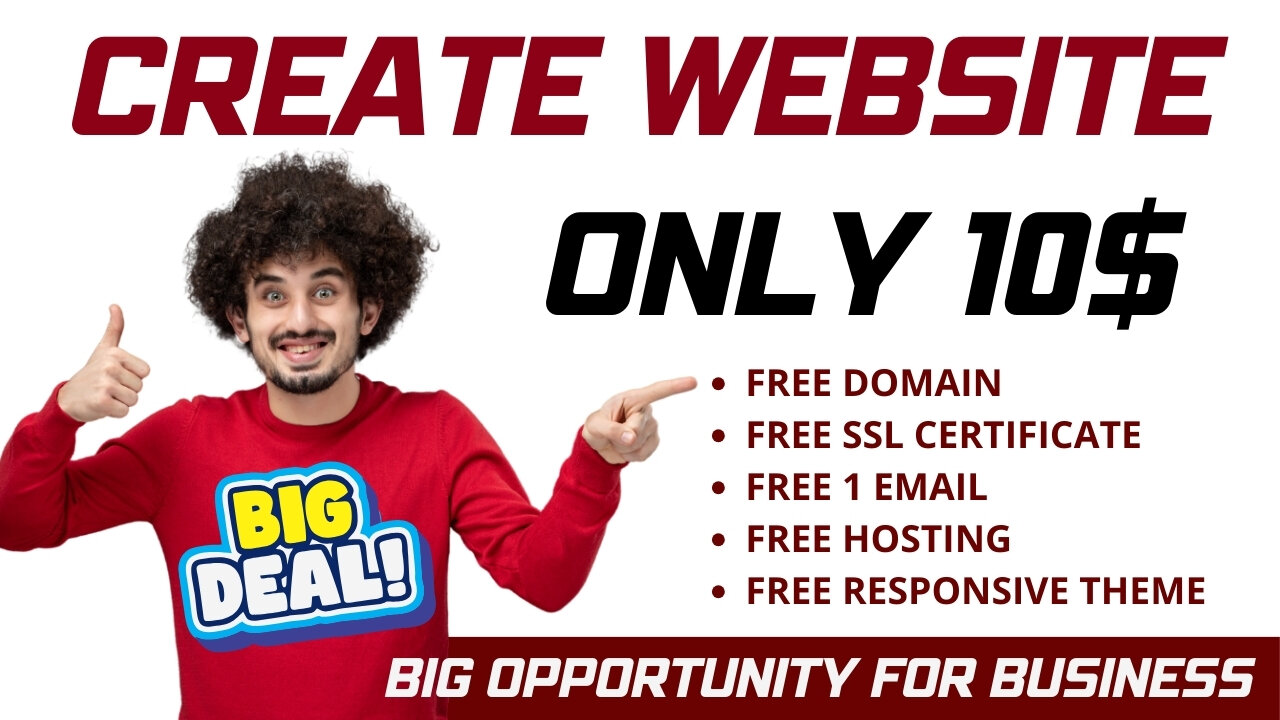 Website in only 10 Dollar