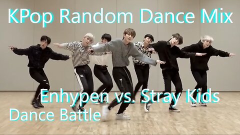 K-Pop Random Dance Pro DJ Mix Original Artists Mirrored POP Quiz - Enhypen vs Stray Kids Battle