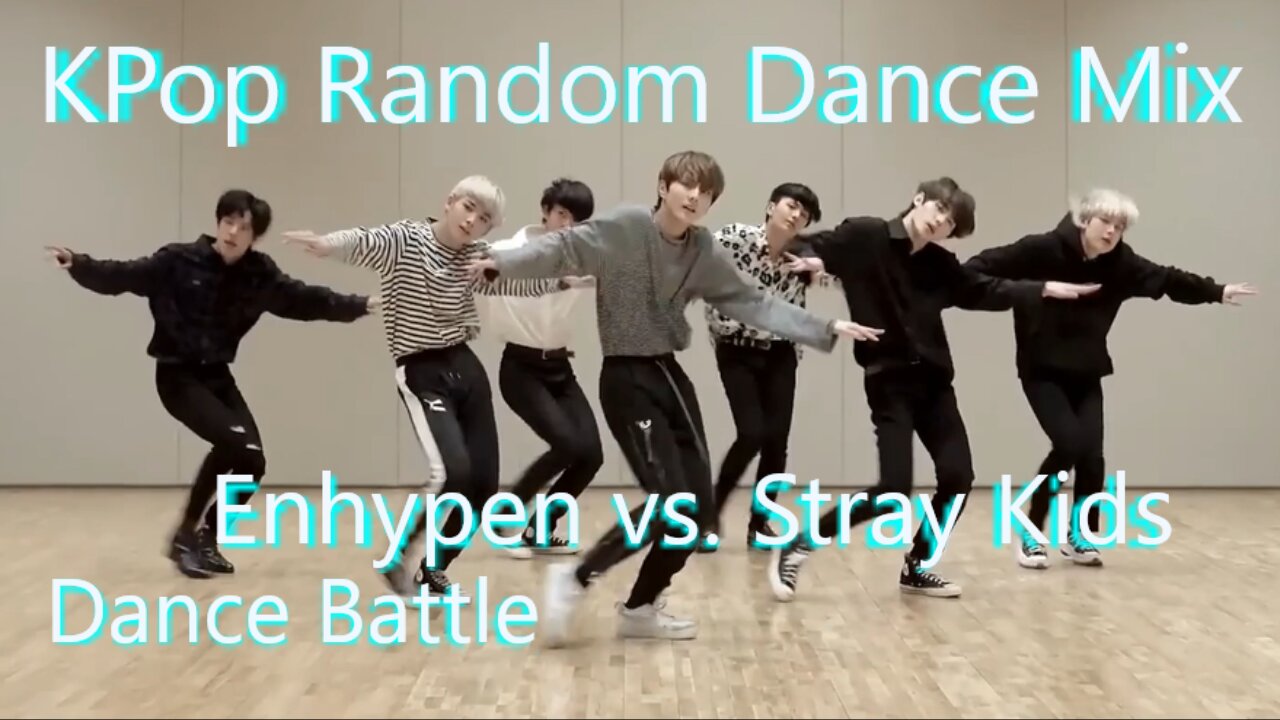 K-Pop Random Dance Pro DJ Mix Original Artists Mirrored POP Quiz - Enhypen vs Stray Kids Battle