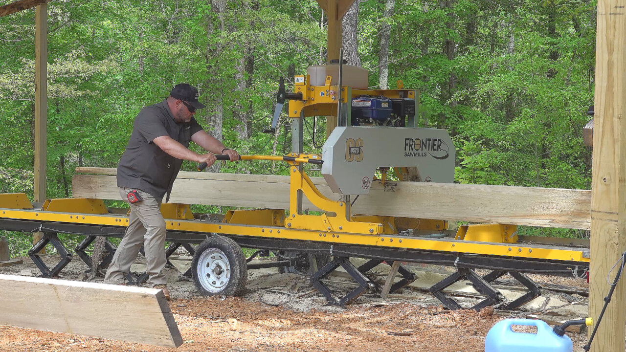 Rotting Log or Diamonds in the Rough- Frontier Sawmill Working