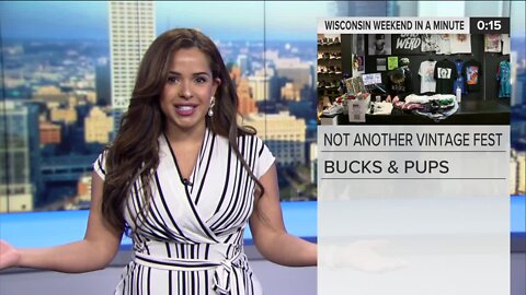 Wisconsin Weekend in a Minute: Big Truck Day, Bucks & Pups, Bloody Mary Fest