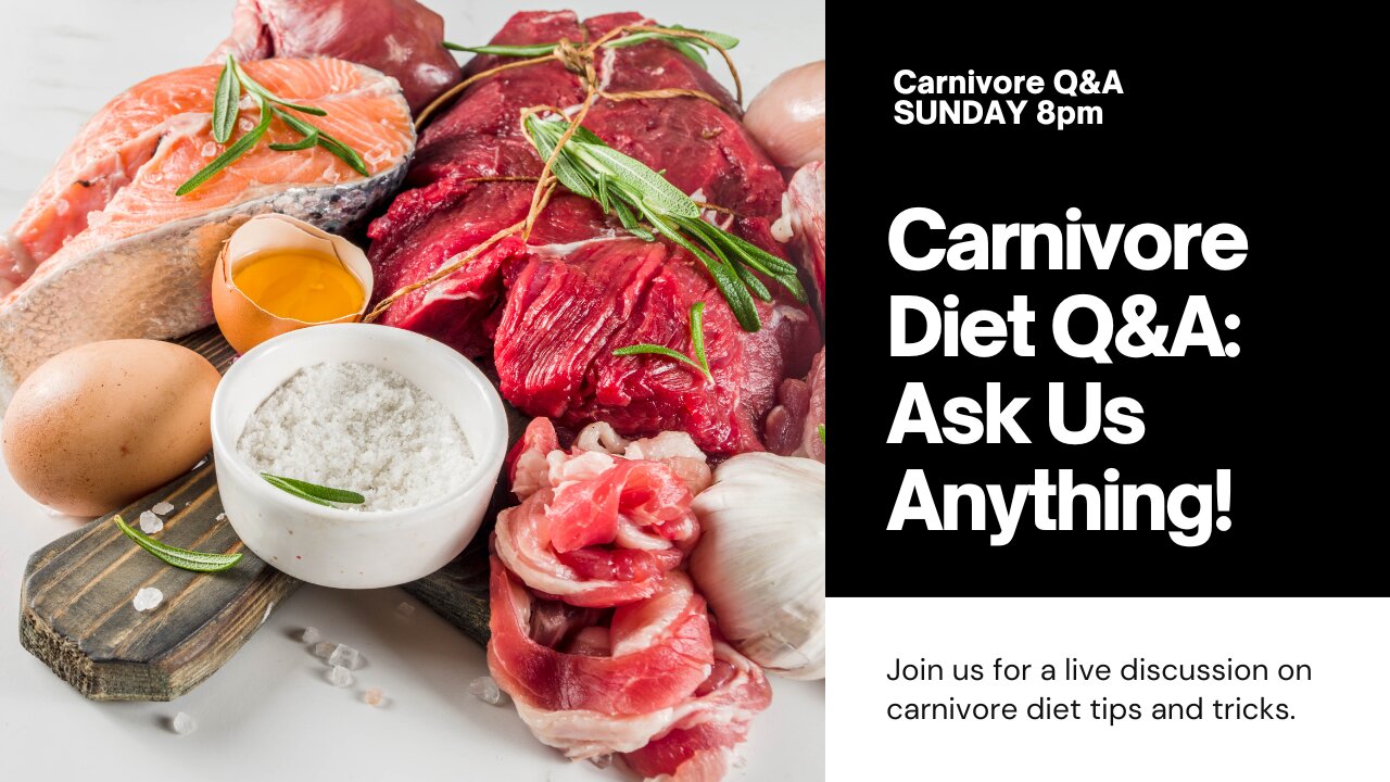 The ultimate guide to keto and carnivore: live Q&A tips for success