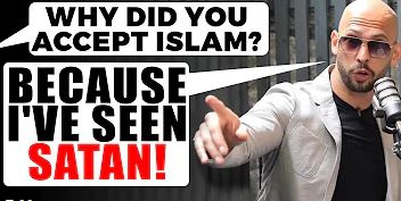 REAL REASON WHY ANDREW TATE ACCEPTED ISLAM!