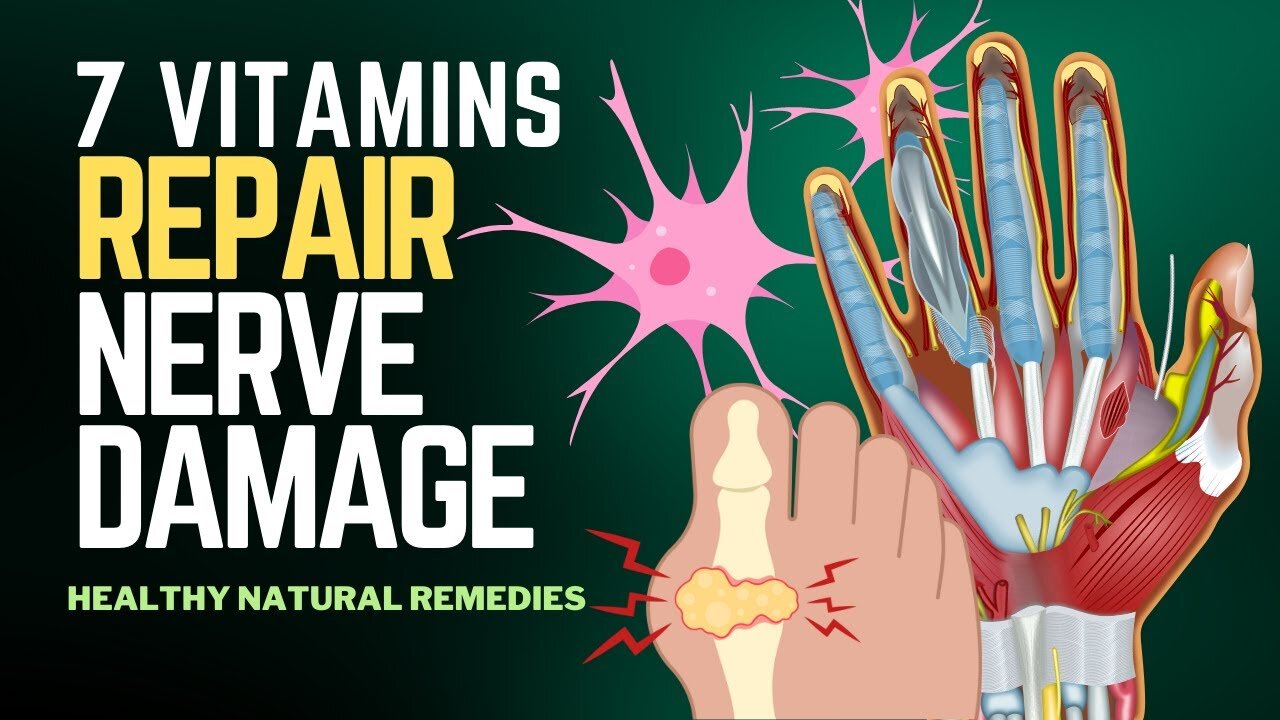 7 VITAMINS REPAIR NERVE DAMAGE