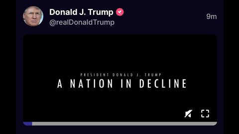 TRUMPS TS POST 09-05-22 - A NATION IN DECLINE