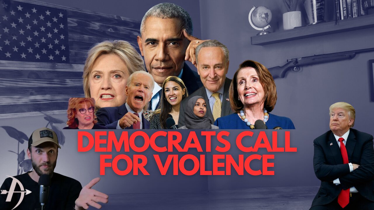 HYPOCRITES: Compilation of Democrats CALLING for VIOLENCE