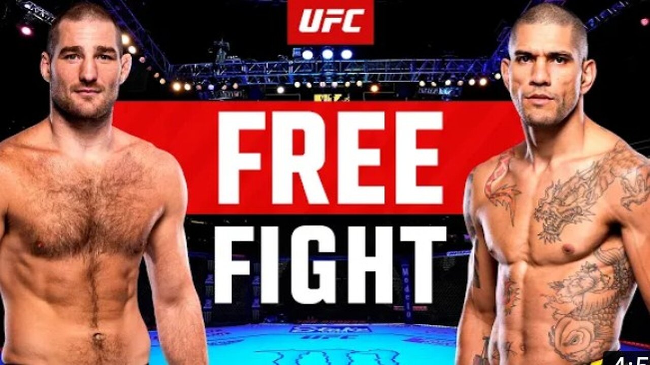 Alex Pereira vs Sean Strickland | FREE FIGHT | UFC Fight Pass