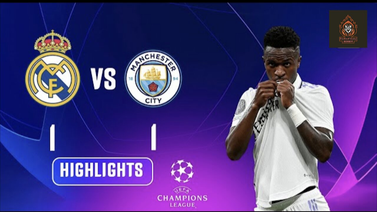 Real Madrid 1 (Vinicius) - Manchester City 1 (De Bruyne) | Resumen Semifinal Champions League