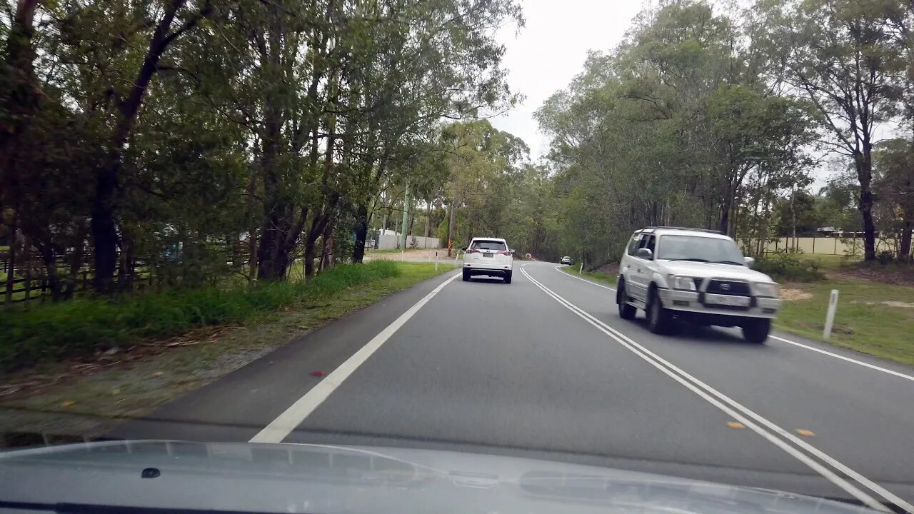 Driving through The Gold Coast Hinterland - QUEENSLAND