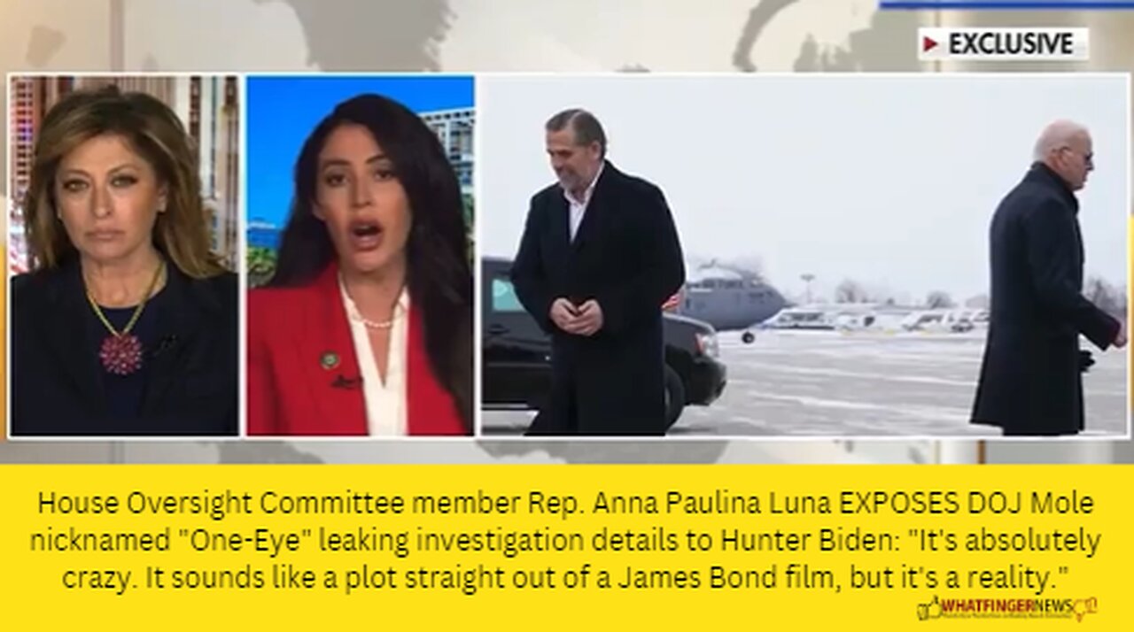 House Oversight Committee member Rep. Anna Paulina Luna EXPOSES DOJ Mole