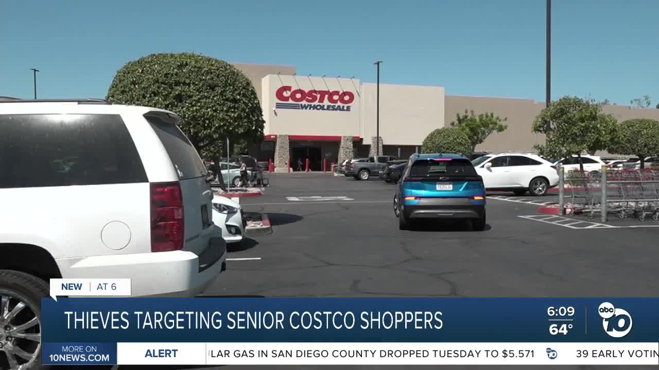 Team of thieves targets senior Carmel Mountain Costco shopper