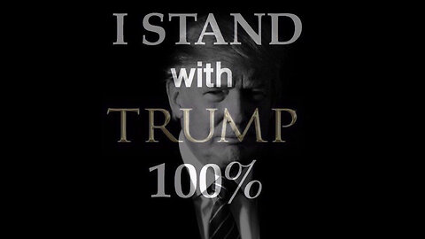 We Stand With You - President Donald J. Trump..