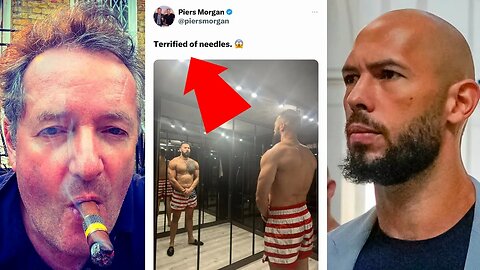 Piers Morgan Responds To Andrew Tate Mocking Him IIPART-2II