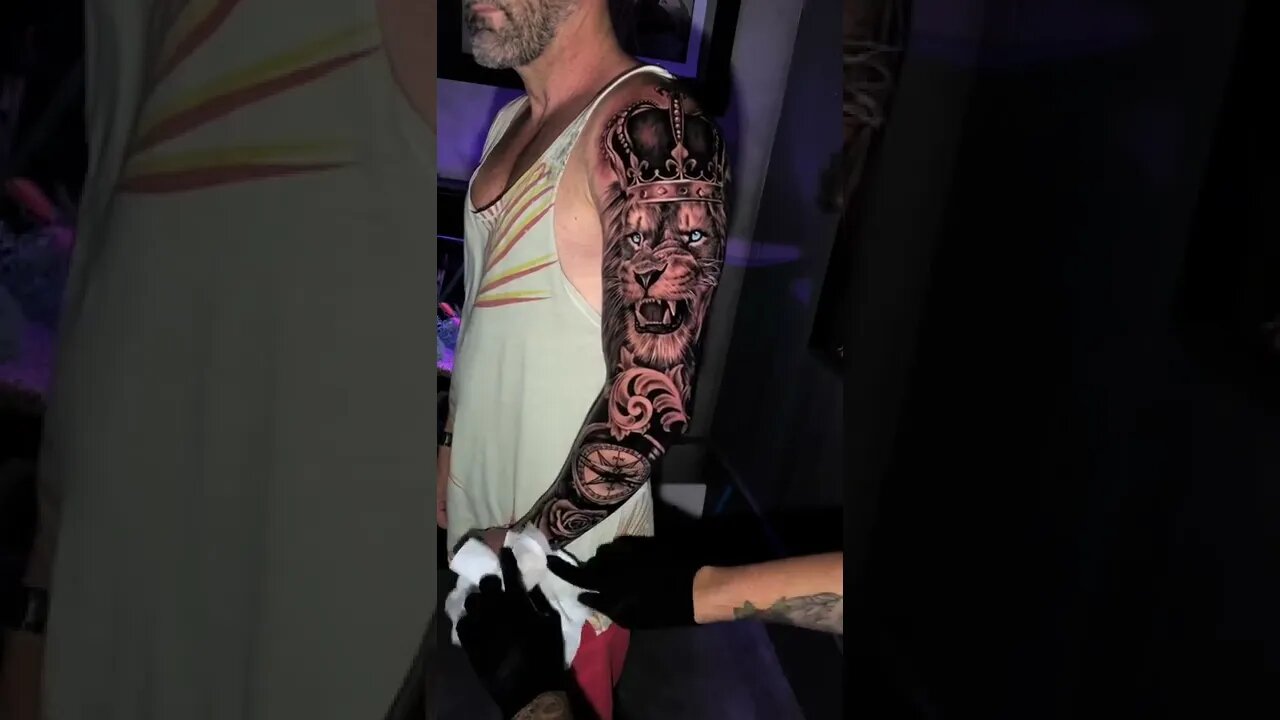 Totally Unique Lion King Tattoos #shorts #tattoos #inked #youtubeshorts