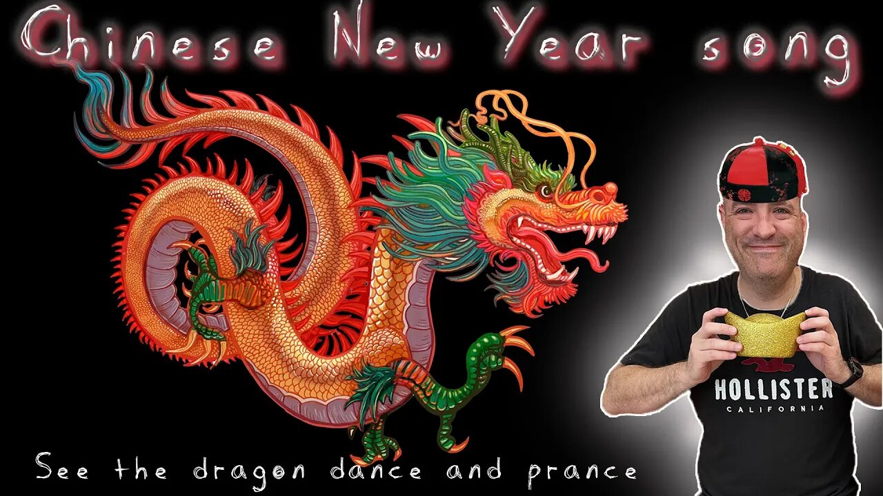 Chinese New Year song | sing along | See the dragon dance and prance 新年歌2022