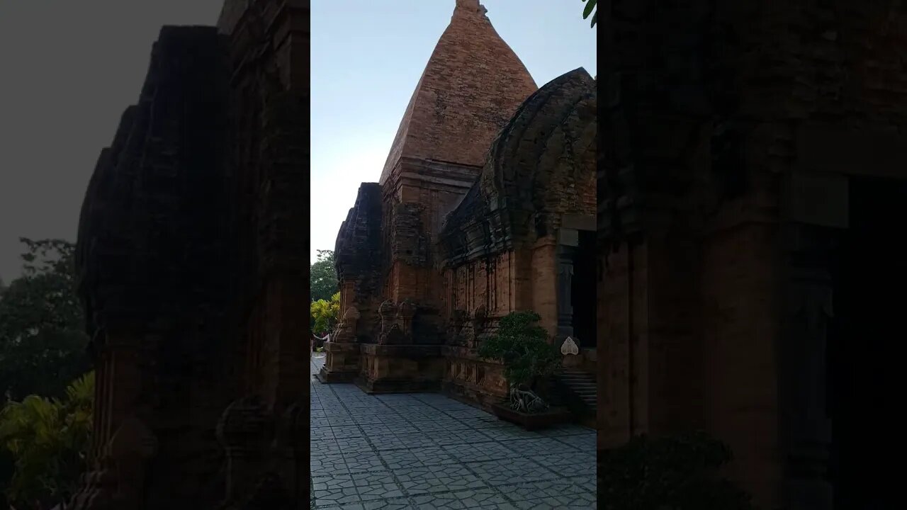 Cham Ruins Trang Vietnam 🇻🇳 #shorts #nhatrang #beach #expat #travel #rebornabroad #ruins #temple