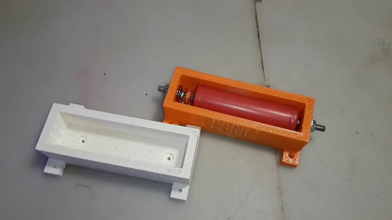 18650 battery holders 3d printed DIY 3D printer