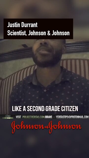 Johnson & Johnson scientist explaining why he wouldn’t get the jab