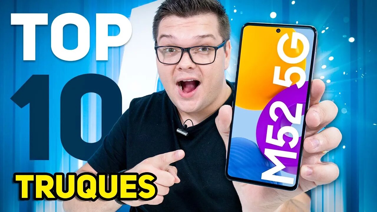 Galaxy M52 5G | TOP 10 Dicas & Truques - VEM DEIXAR ELE AINDA MELHOR!