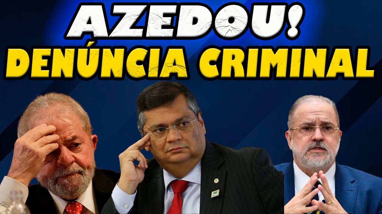 Deu ruim! DenĂșncia criminal contra Flavio Dino!