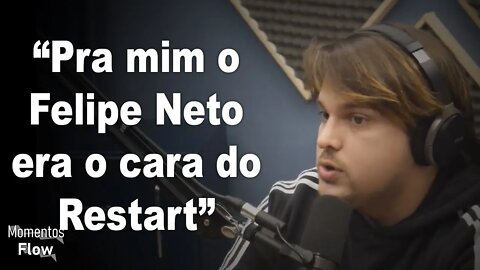 FELIPE NETO E MONOPÓLIO DA GLOBO - LUCAS SALLES | MOMENTOS FLOW