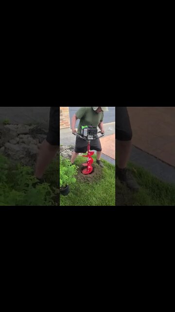 Viper Earth Auger 10" | Drilling holes for plants |LEAF IT ALONE