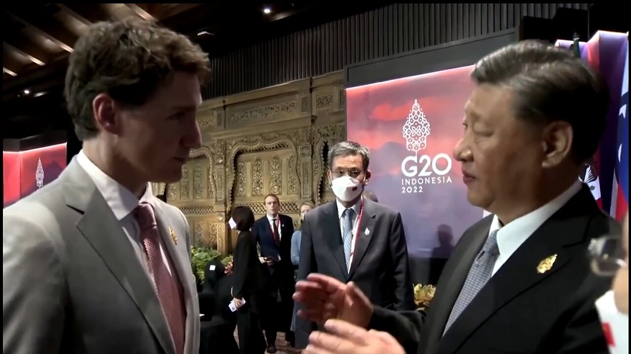 China's Xi confronts Canada's Trudeau at G20