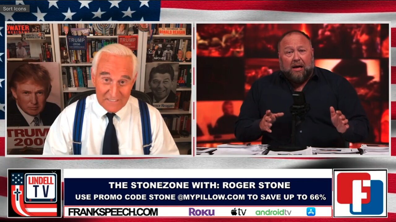 Alex Jones | Alex Jones Joins Roger Stone to Discuss What Is Inside the COVID-19 Shots and the History of Alex Jones & INFOWars Program + 7 Tickets Remain for the Nashville ReAwaken America Tour Event