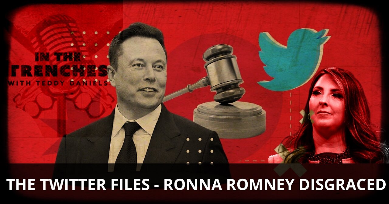 LIVE @1PM: TWITTER FILES – RONNA ROMNEY ASKED TO RESIGN AS RNC CHAIR