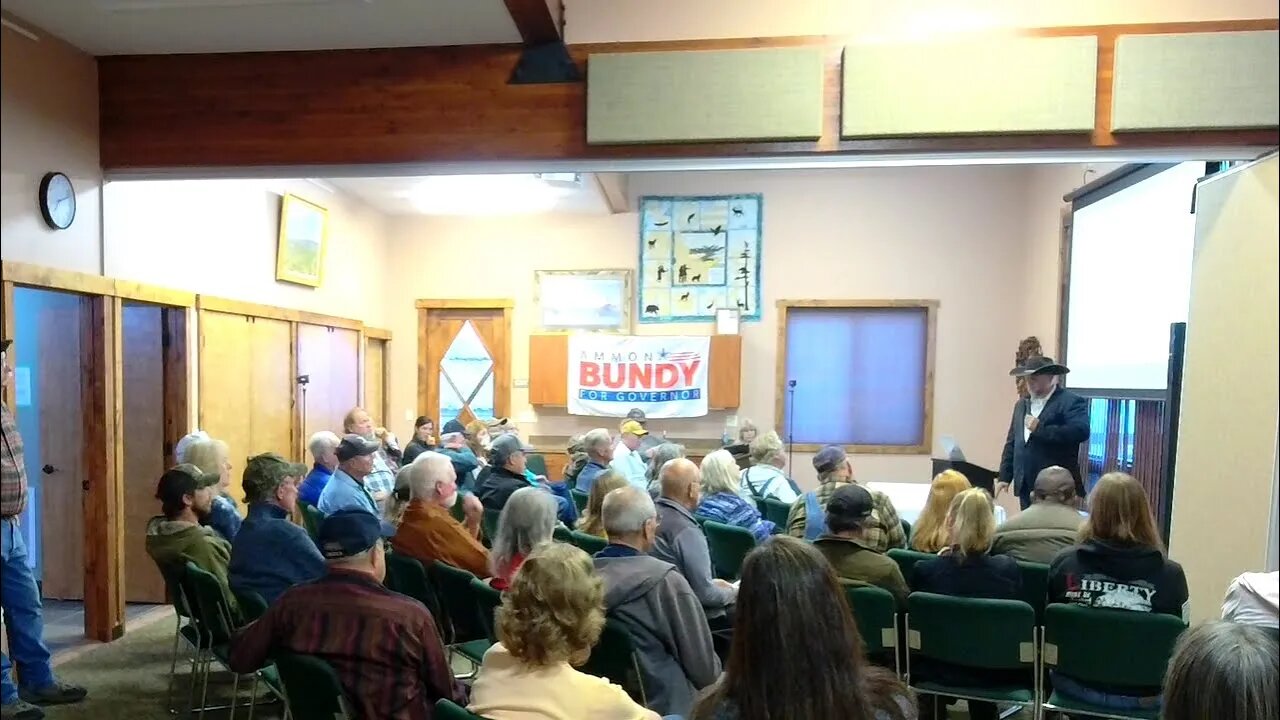 September 13, 2022 - Townhall in Salmon, Idaho