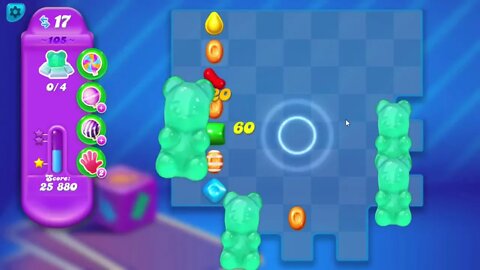 Candy Crush Soda Saga Level 105
