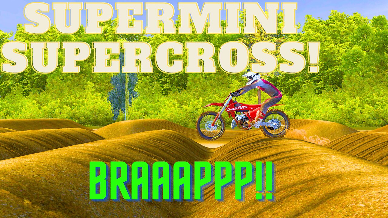 Supermini Supercross !! #MxBikes #motocross #Supercross