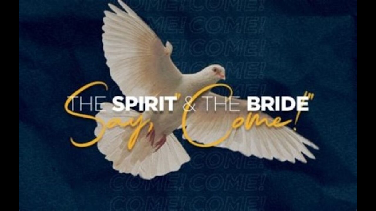 Amir Tsarfati -- The Spirit and the Bride Say, 'Come'