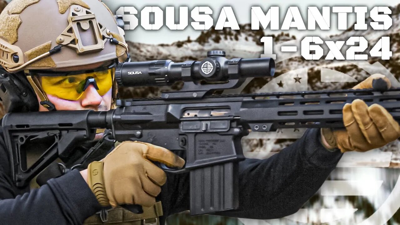 SOUSA Mantis 1-6 Review! ($250 LPVO!)