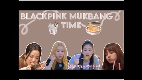 Blackpink Mukbang (Blackpink eating compilation)