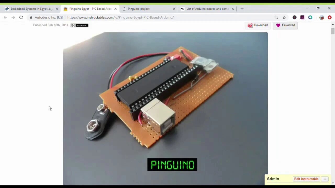 Pinguino - Make your own Arduino Compatible Board with Microchip PIC18F4550