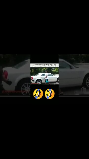 CHAMOU O POLÍCIAL PRA MÃO MAS... assista até o final e se inscreve 👍🤣 #shorts