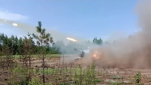 The ZVO group's rocket Artillery congratulates the AFU on September 3