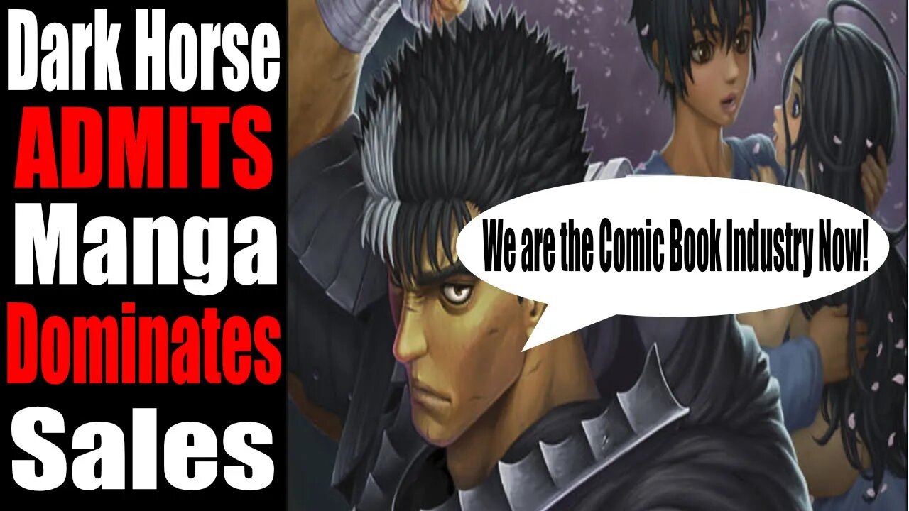 Dark Horse Comics REVEALS MANGA is 66% of their TOTAL Sales Despite Being 1% of Their Output!