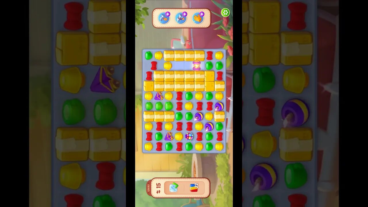 Shorts Playrix Homescapes Gameplay Walkthrough Level 12693-010